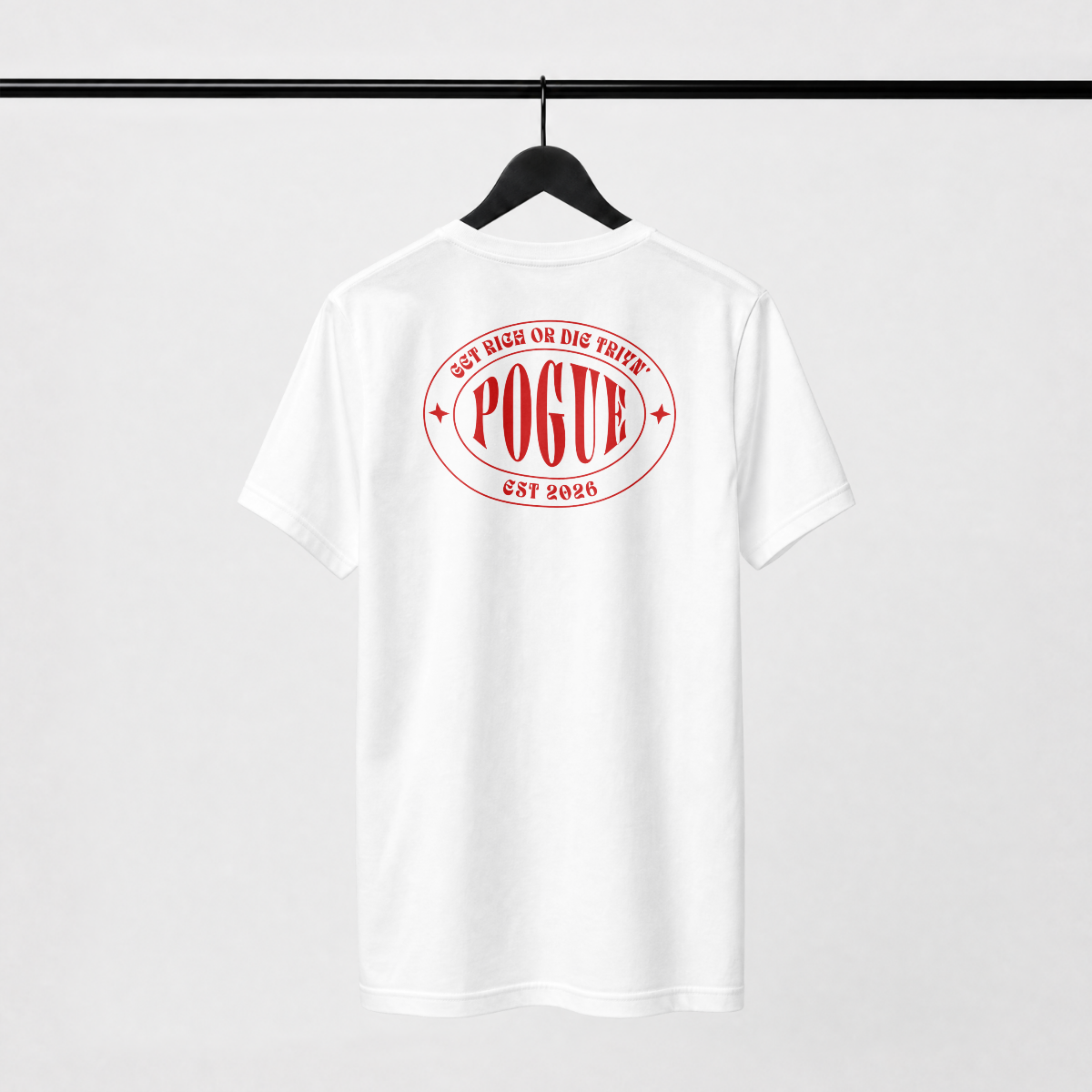 GET RICH OR DIE TRIYN' - WHITE
